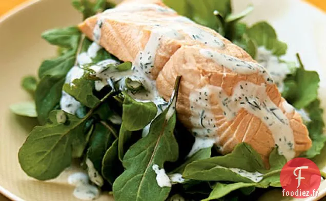 Saumon à la Sauce Légère à l'Aneth