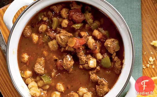 Ragoût de Porc Ancho et Hominy