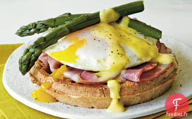 Sandwichs aux Gaufres Bénédictines aux Œufs