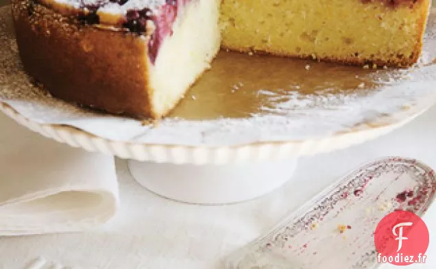 Gâteau au Babeurre aux Mûres