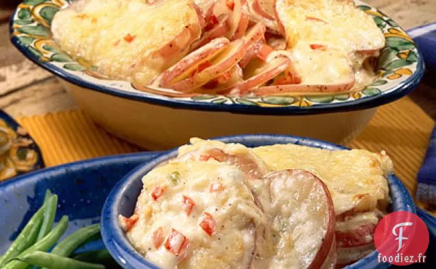 Pommes de Terre Festonnées au Fromage