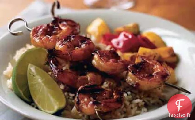 Crevettes Glacées aux Fruits de la Passion Épicées