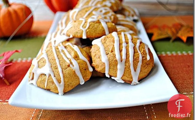 Biscuits Glacés à la Citrouille