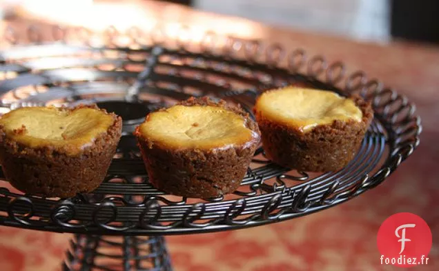 Gâteau Au Fromage À La Citrouille Avec Croûte De Pain D'Épice