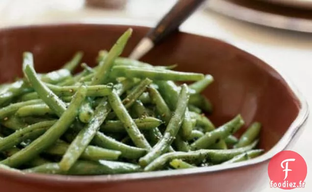 Haricots Verts Rôtis Au Four