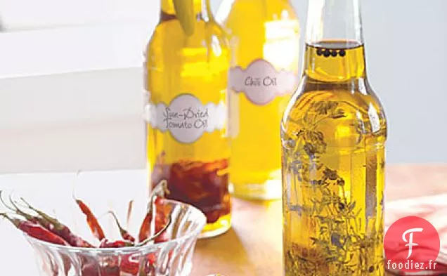 Huile de Tomate Séchée au Soleil