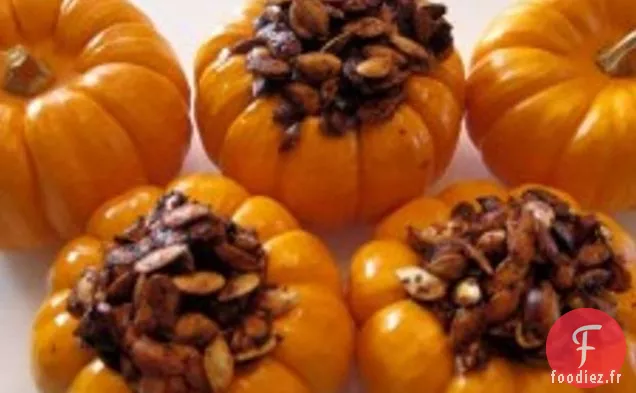 Graines de Citrouille aux Épices d'Automne Torréfiées Chaudes