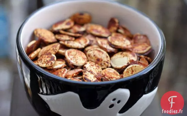 Relooking de Graines de Citrouille: Graines de Citrouille Chipotle Fumées