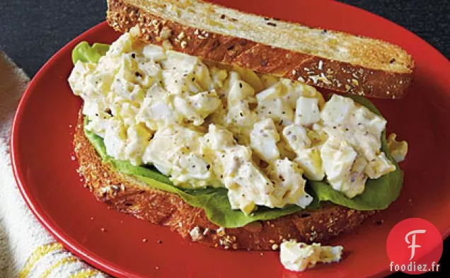 Sandwich à la Salade d'Œufs