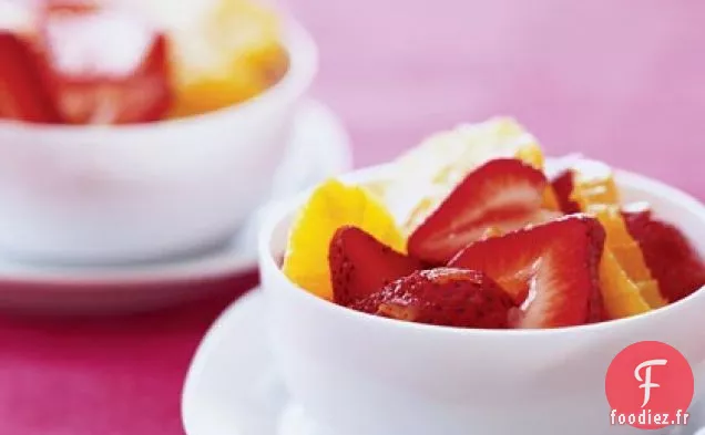 Salade de Confiture de Fraises