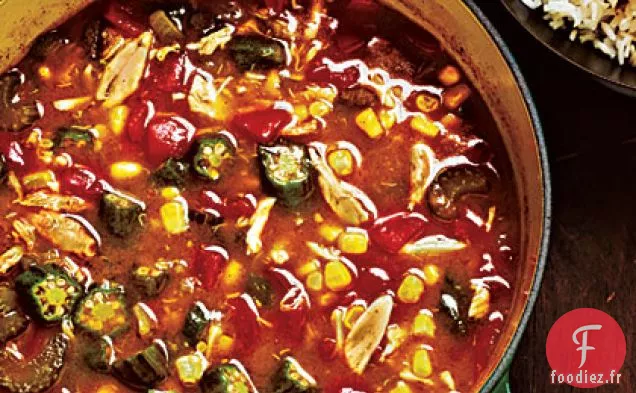 Gumbo de Crabe et de Légumes