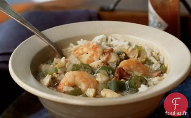 Gumbo aux Crevettes et au Crabe