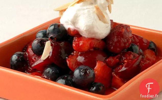 Salade de Fruits d'Été à la Crème