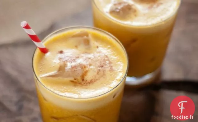 Cocktail À La Citrouille, Ananas Et Rhum