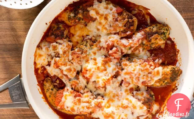 Poulet Parmesan Aux Herbes