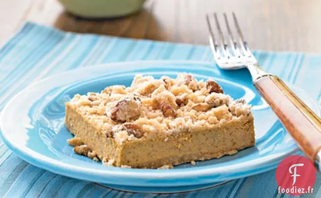 Barres de Gâteau au Fromage à la Citrouille
