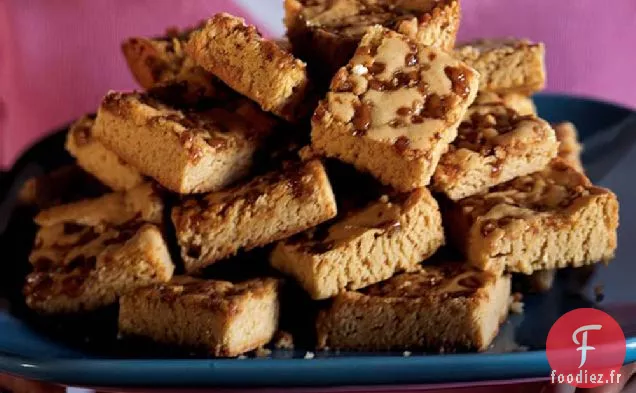 Brownies Blonds au Caramel
