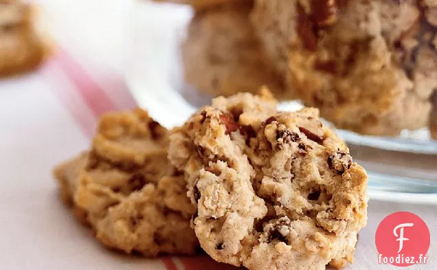Biscuits à l'avoine, aux Pépites de Chocolat et aux Pacanes