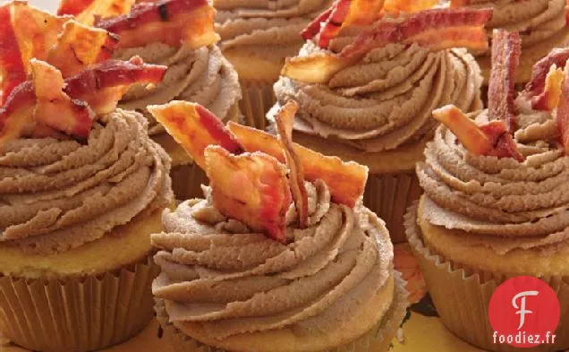 Cupcakes au Bacon à l'Érable