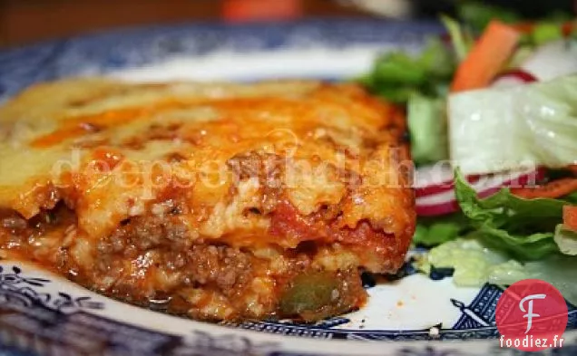 Casserole de Pizza à Plat Profond