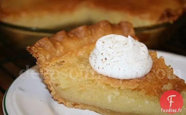 Tarte aux Échecs au Babeurre à l'Ancienne