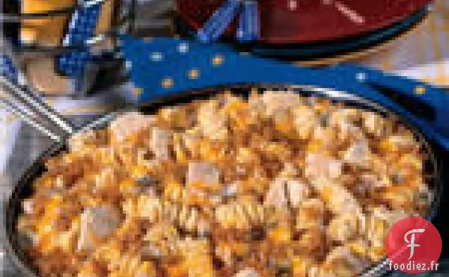 Thon et Pâtes au Cheddar Fondu