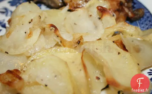 Cocotte de Pommes De Terre Festonnées
