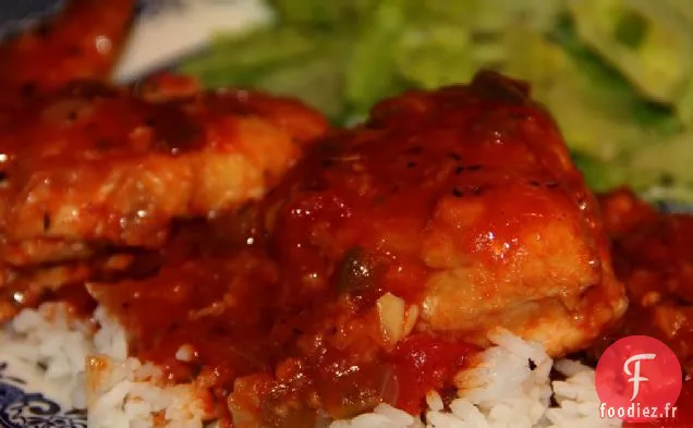 Mijoteuse Sauce Au Poulet Piquante