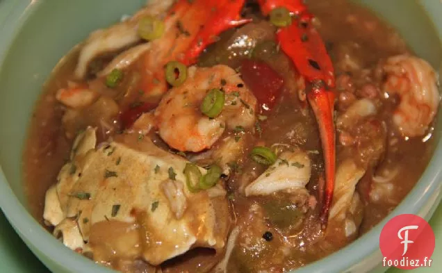 Gumbo de Crabe et Crevettes