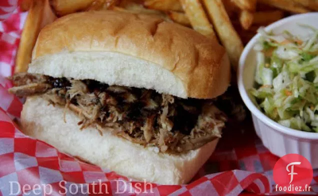 Porc Effiloché à la Coke à la Mijoteuse