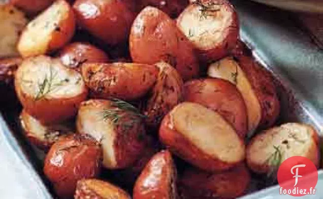 Poêlée de Pommes de terre dorées à l'Aneth Frais