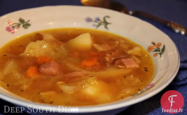Soupe au Jambon et au Chou
