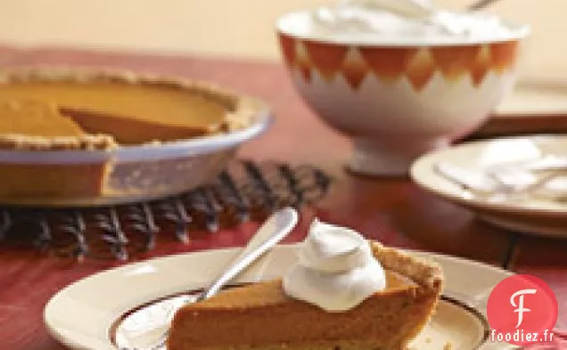 Tarte À La Citrouille Facile Avec Croûte Sablée Pressée