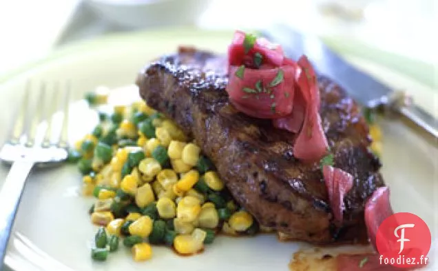Steaks Grillés à la Sauce Chili Rouge