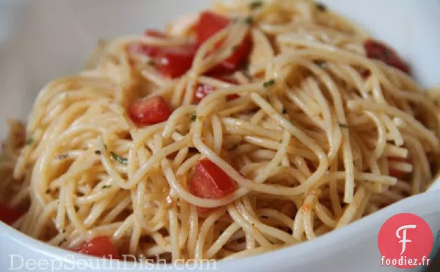 Salade de Spaghettis aux Vermicelles Froids