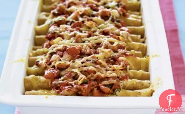 Enchiladas de Dinde à la Crème Sure