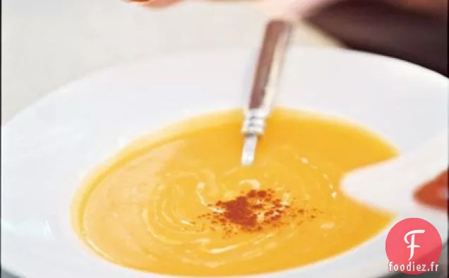 Soupe de Courge et Purée de Chili
