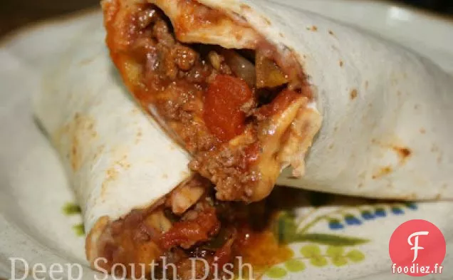 Burritos de Bœuf et de Haricots