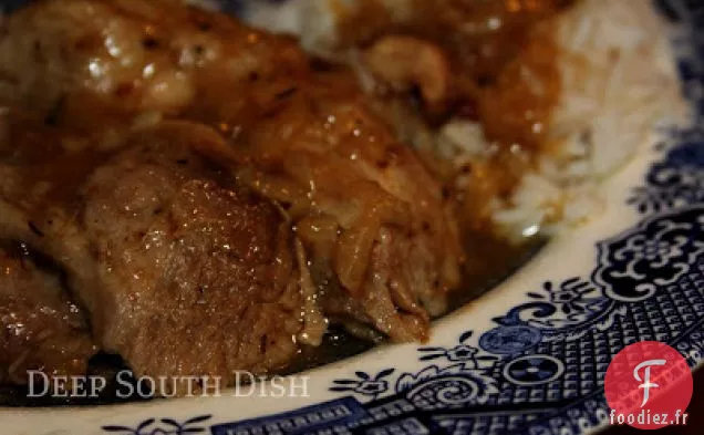 Rôti de Porc Étouffé avec du Riz