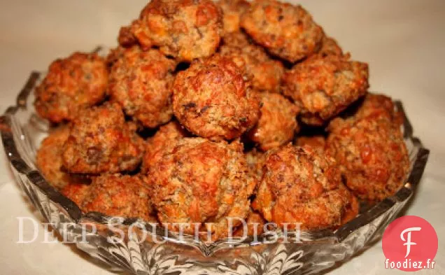 Boules de Fromage à la Saucisse à l'Ancienne