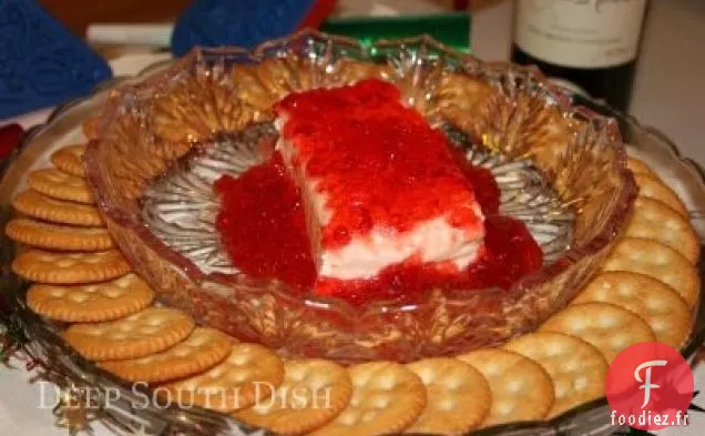 Trempette à la Gelée au Fromage à la Crème et au Piment Fort