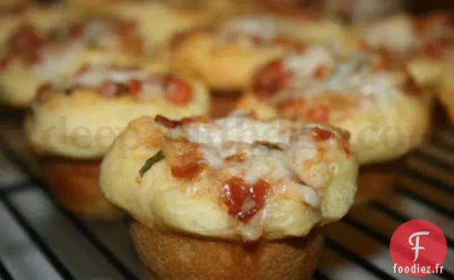 Coupes de Bacon et de Tomates au Basilic