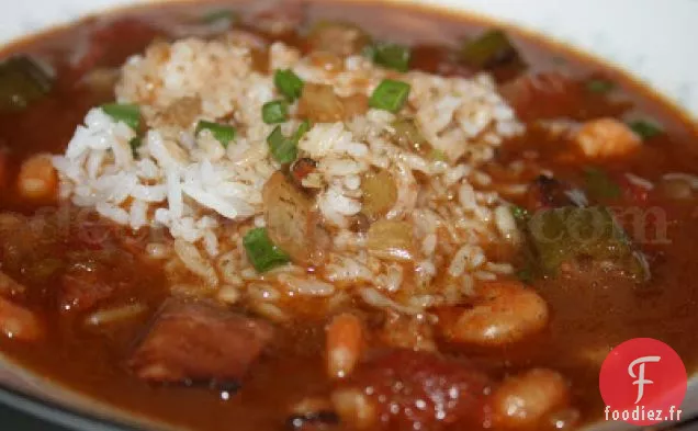Gombo de Crevettes et Andouille au Gombo