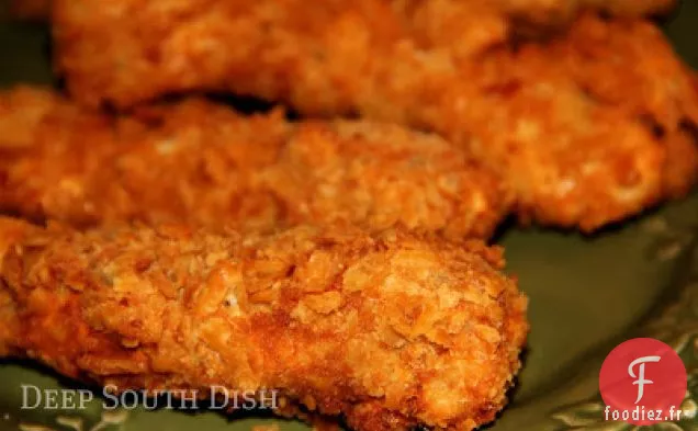 Tenders de Poulet à la Saltine Croquante