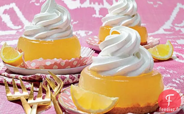 Cupcakes au Citron avec Glaçage à la Lavande