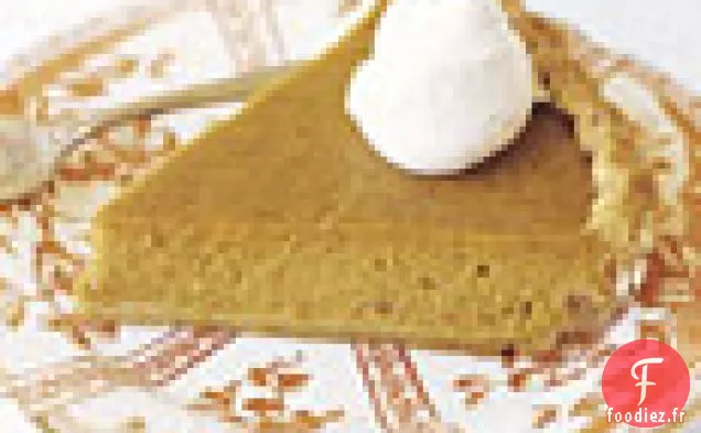 Tarte à la Citrouille avec Crème Fouettée Épicée