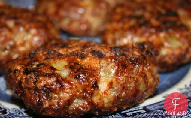 Burgers de Porc Cajun et Crevettes