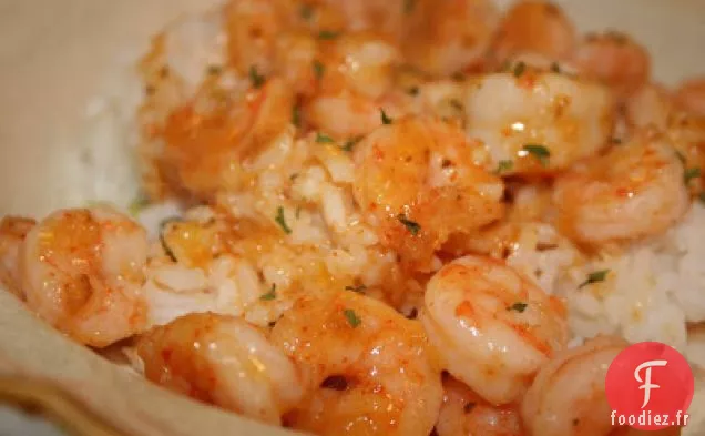 Crevettes Épicées à l'Ail et à l'Orange