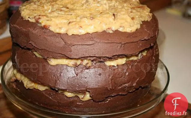 Gâteau au Chocolat Allemand Classique