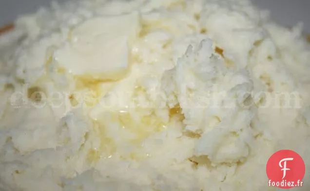 Purée de pommes de terre à préparer pour une foule